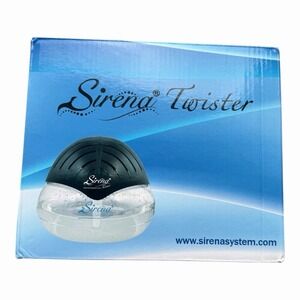 Sirena Twister Air Purifier (Black) - Water Filter Air Washer For Home BNIB